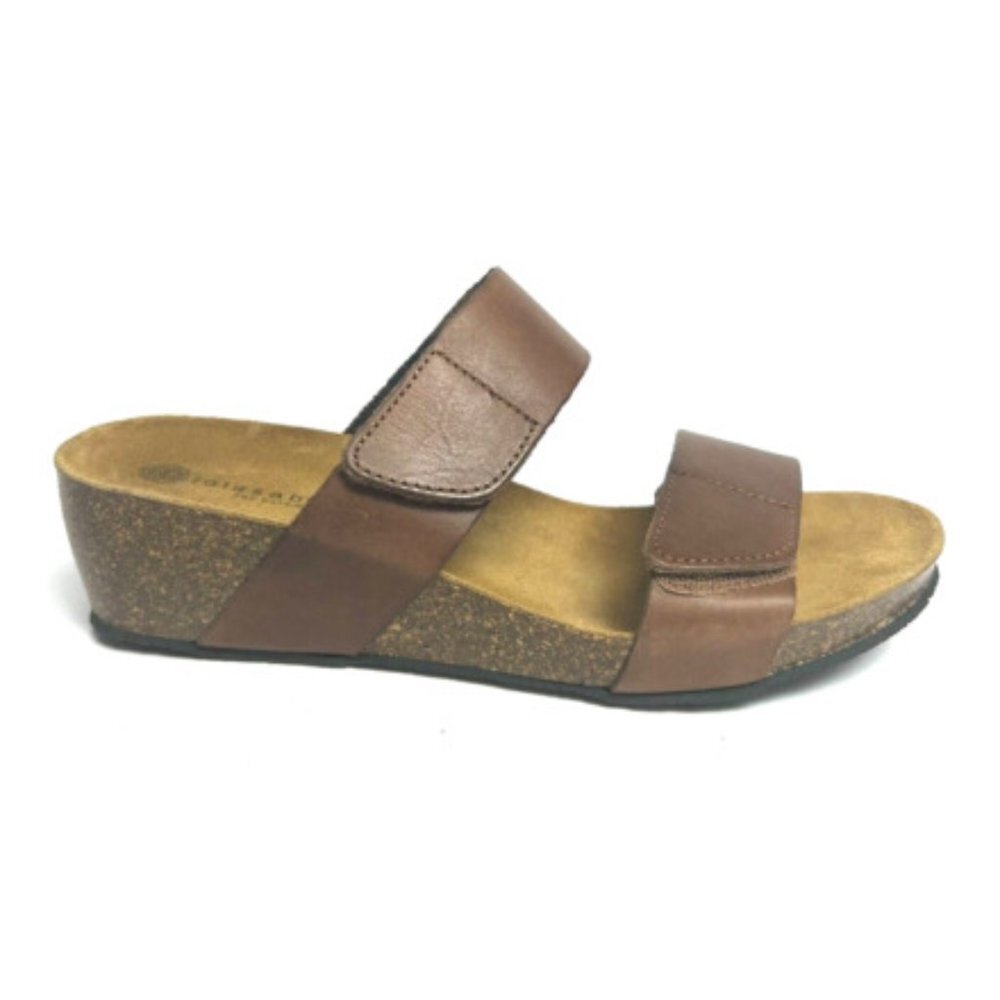 Eric Michael Womens Liat Sandal Brown EU40 M US9.5-10